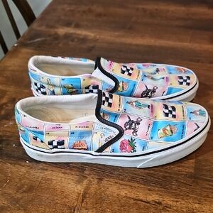 Vans ClassIc Loteria Graphic Slip-On Sneakers